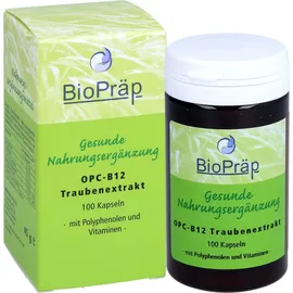BioPräp Biologische Präparate Handelsgesellschaft mbH OPC B12 Traubenextrakt Kapseln