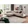 KAWOLA Sofa DELIA taupe Recamiere links