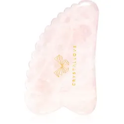 Crystallove Rose Quartz 3D Gua Sha Massage Hilfsmittel 1 St.