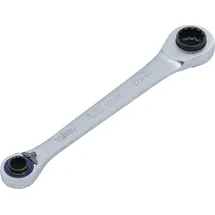 BGS Ratschen-Ringschlüssel 4 in 1 SW 10 x 12, 14 x 17 mm