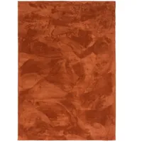 Pergamon Luxus Super Soft Fellteppich Pearl Terrakotta 200x290cm