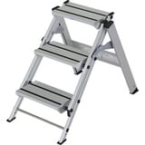 Krause 810298 Aluminium Treppe klappbar Arbeitshöhe (max.): 2.65m Silber 7.4kg