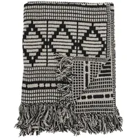 Bloomingville Frederika 130 x 160 cm schwarz