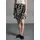 street one studio Volantrock Damen Floral Schwarz 40