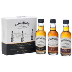 Bowmore Distillers Collection - 12 Jahre - 15 Jahre - 18 Jahre