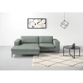 DOMO collection Eckcouch Cord 2-Sitzer Mint
