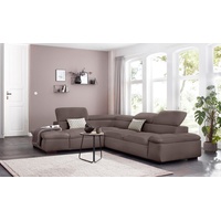 Home Affaire Ecksofa »Alberto«, braun