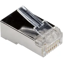 ROLINE Anschluss - CAT 6e - STP - durchsichtig (Packung mit 10)