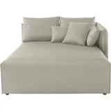 andas Ottomane »Nöre«, Lounge-Modul - zum eigenen Zusammenstellen, Breite 138cm, Tiefe 168cm, beige