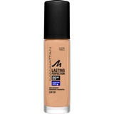 Manhattan Lasting Perfection 25 Stunden Make up, Rose Vanilla 55, feuchtigkeitsspendende Foundation, langanhaltend, hohe Deckkraft, für einen makellosen Teint, 30 ml