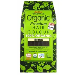 Radico Pflanzenhaarfarbe Braun 100 g