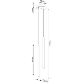 Sollux Lighting Pastelo 2-flg. 15 cm beige Stahl