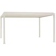 gardenson Pavillon Mirador 4 x 2,5 m Weiß