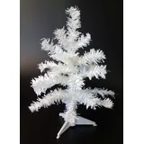 Noor Künstlicher Weihnachtsbaum weiß 30cm Weihnachtsdeko Tannenbaum Christbaum Tanne