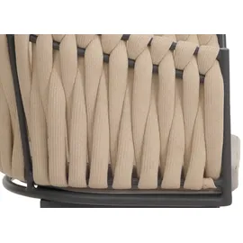 Mendler HWC-N38 Gartenstuhl 61 x 61 x 82 cm creme 2 St.