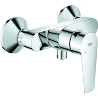Grohe BauEdge Einhand-Brausebatterie Wandmontage Silber 23635001
