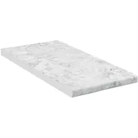 Vicco Küchenarbeitsplatte R-Line Weiß/Marmor, 30 cm)