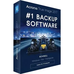 Acronis True Image 2017 1 Gerät (Dauerlizenz)