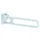 Normbau Stützklappgriff Nylon Care 725 mm Wandstützgriff weiß