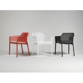 Nardi Net Sitzkissen für Stuhl Stoff Rosa Quarzo
