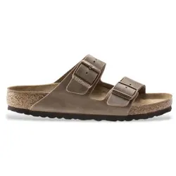 Birkenstock für Herren. 352201 Normal Arizona Leoi braune Ledersandalen Normal Arizona Leoi braun (45), Wohnung, Keine, Lässig