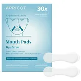 Apricot Mouth Pads Hyaluron "I love your smile" aus medizinischem Silikon - 30 x wiederverwendbar