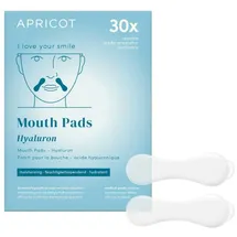 Apricot Mouth Pads Hyaluron "I love your smile" aus medizinischem Silikon - 30 x wiederverwendbar