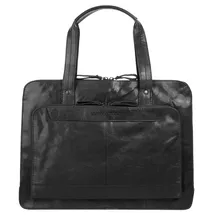 Spikes & Sparrow Shopper Leder Black