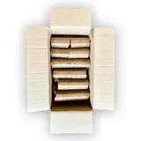 PINI Hartolzbriketts 100% Eiche 15 kg Kamin Ofen Brennholz Grill Eichenbriketts Briketts mit Langer Brenndauer