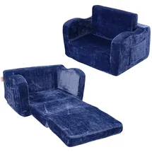 Vevor Kindersofa umwandelbar 104 x 58 x 32 cm blau