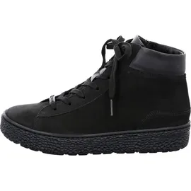 HARTJES Phil Boot, Nubuk- und Nappaleder, Schwarz-Schwarz, Weite H 172.1410/9901.01 43