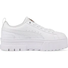 Puma Mayze Lth Damen Weiß/Gold 36