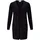 CASH-MERE.CH Strickjacke in Grau-Dunkelgrau-Dunkles Anthrazit L