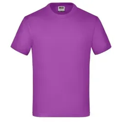 Kinder T-Shirt JN019, purpur, Größe M - purpur - M