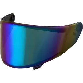 KYT R2R Visier One Size Regenbogen-Verspiegelt
