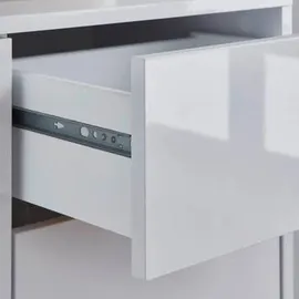 MID.YOU Sideboard Mailand Set 10 Weiß/Eiche