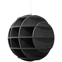 Platino24 Wandpaneel SATELLITE Schwarz 3 St. 58 x 58