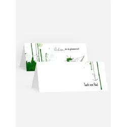 Tischkarten Taufe selbst gestalten mit Spruch und Fotos im Onlinedesigner bei Meine-Kartenmanufaktur.de