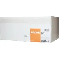 Temca racon® Falthandtuch 25 x 23 cm, 1-lagig, hochweiß,