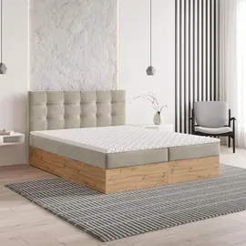masseno MOLVEN 160 x 200 cm Beige
