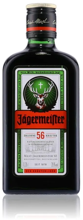 Preisvergleich Produktbild Jägermeister Kräuterlikör 35% Vol. 0,35l