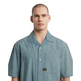 G-Star Langarmhemd Blau L