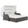 vidaXL Sonnenliege 200 x 139 x 125 cm Braun