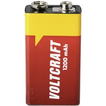 VOLTCRAFT VC-9V-Li-1200mAh 9 V Block-Batterie Li-SoCl2 1200 mAh 1 St.