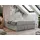MKS Meble BOXBETT LOPE 160/200 - Hellgrau Velvet - H4