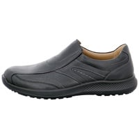 Jomos Herren Echtleder Slipper Campus II'schwarz, Herren:53 EU