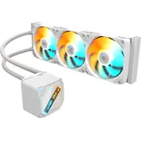 Gigabyte GAMING 360 ICE Wasserkühlung für AMD und Intel CPU Weiß