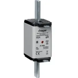 Hager LNH2080MK NH-Sicherung NH2C gG 500V 80A Iso-Griff
