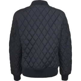 URBAN CLASSICS Damen Diamond Quilt Nylon Jacket", Jacke, navy, XL, - XL
