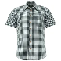 OS-TRACHTEN Herren-Kurzarmhemd, dunkelgrün, 47/48